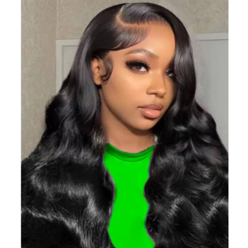 12" Body Wave Brazilian Virgin Human Hair Bundle Natural Black 12A